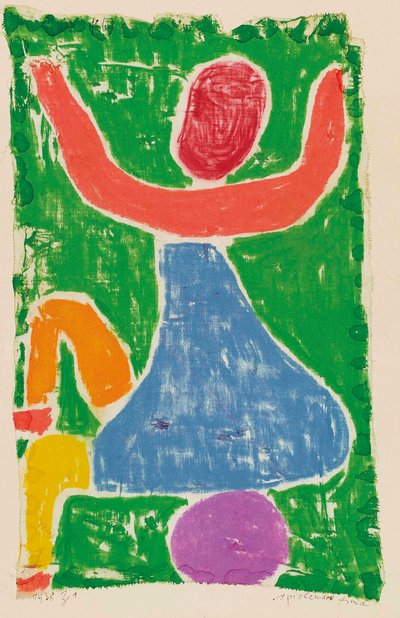 Bawiące się dziecko Bawiące się dziecko, 1938. autorstwa Paul Klee