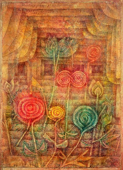 Spiralne Kwiaty autorstwa Paul Klee