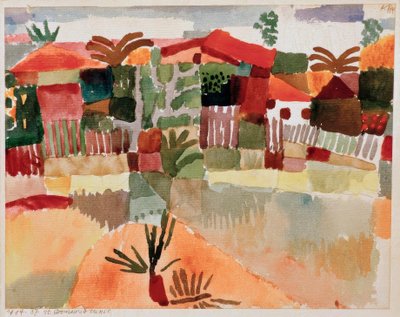 St. Germain ur. Tunis autorstwa Paul Klee