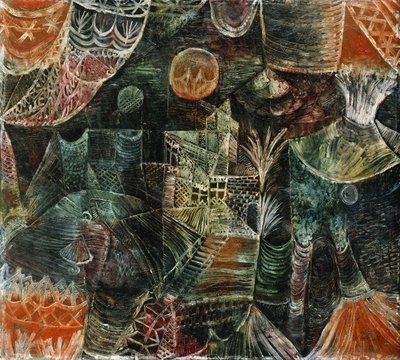 Sceneria sceniczna; Buhnenlandschaft autorstwa Paul Klee