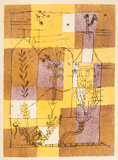 Opowieść à la Hoffmann (Opowieść à la Hoffmann) autorstwa Paul Klee