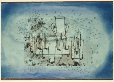Krzesło-zwierzę autorstwa Paul Klee