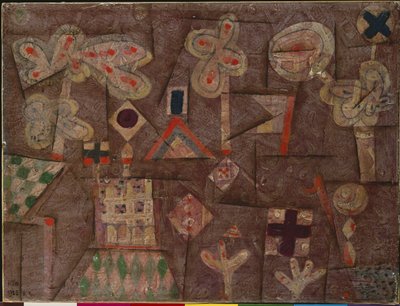 Piernikowy Dom autorstwa Paul Klee