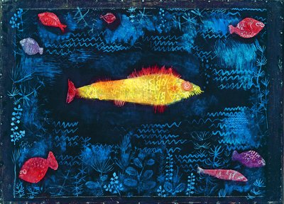 Złota rybka autorstwa Paul Klee