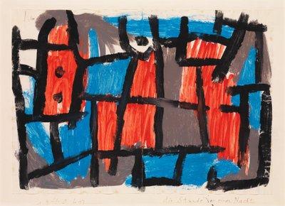 Godzina przed jedną nocą autorstwa Paul Klee