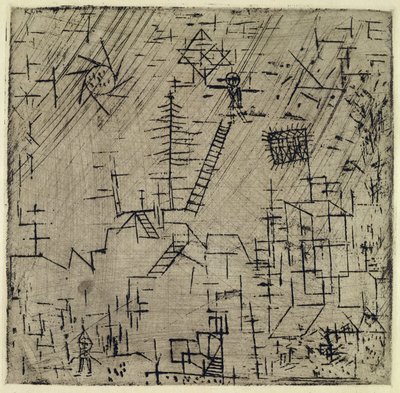 Czarodziej w kwietniu autorstwa Paul Klee