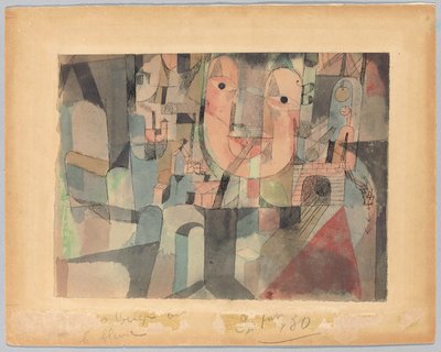 Człowiek podróży; Ten z podróży autorstwa Paul Klee