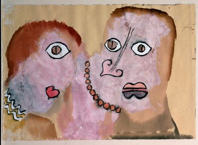 Naszyjnik (akwarela autorstwa Paul Klee