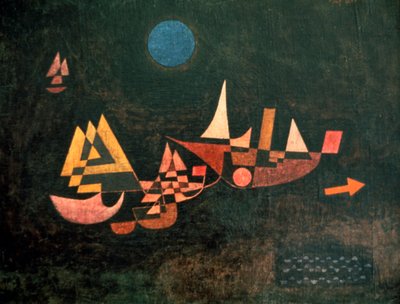 Odlot statków, 1927 autorstwa Paul Klee