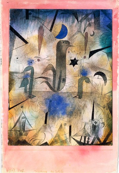 „Syreny łodzi” autorstwa Paul Klee