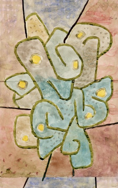 O polidor de árvores azedo autorstwa Paul Klee