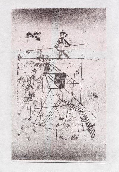 Linoskoczka, 1923. autorstwa Paul Klee