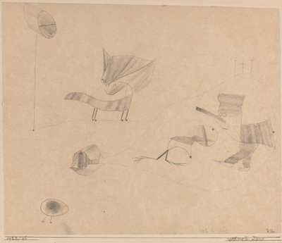 Zaczarowane Zwierzęta autorstwa Paul Klee