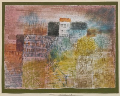 Vorfrühling w H. Wczesna wiosna w H. , 1925. autorstwa Paul Klee