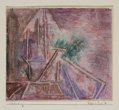 Ścieżki w piasku II autorstwa Paul Klee