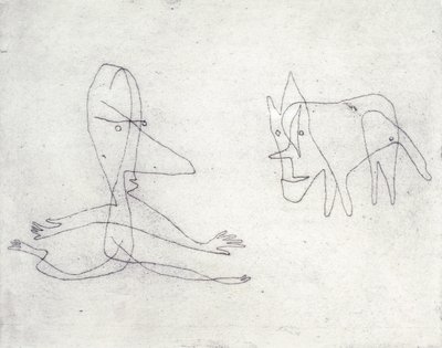 Dlaczego on biega? autorstwa Paul Klee