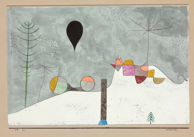 Zimowy obraz autorstwa Paul Klee