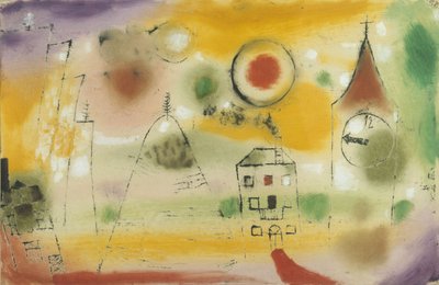 Zimowy dzień krótko przed południem autorstwa Paul Klee