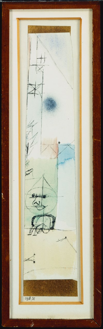Młody Pierrot autorstwa Paul Klee