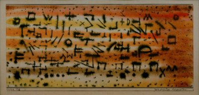 Zniszczony Egipt autorstwa Paul Klee