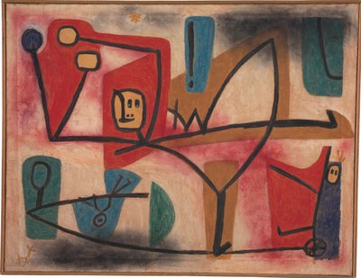 Zarozumiałość, 1939. autorstwa Paul Klee