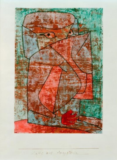 Egipcjanin autorstwa Paul Klee