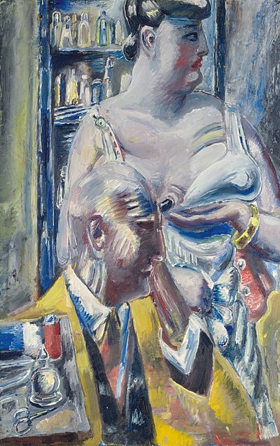 Pani u Doktora I; Dame beim Arzt I autorstwa Paul Kleinschmidt