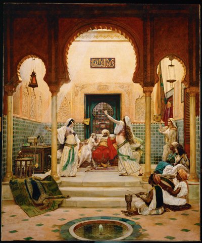 Les almees (olej na płótnie) autorstwa Paul Louis Bouchard