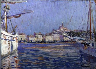 Stary Port, Marsylia autorstwa Paul Mathieu