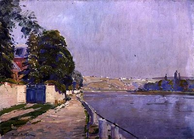 Brzeg rzeki (olej na pokładzie) autorstwa Paul Mathieu