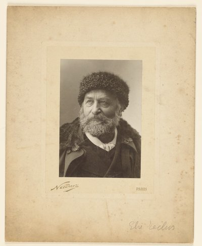 Élie [Élisèe] Reclus autorstwa Paul Nadar