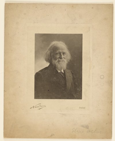 Élisée Reclus autorstwa Paul Nadar