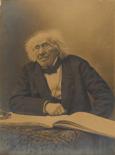 "Znajduję tutaj nazwisko Monsieur Pasteur: tam właśnie napiszę swoje nazwisko. Monsieur Pasteur jest jednym z największych geniuszy naszego wieku, ponieważ w przeciwieństwie do... wychodzi od nieznanego...". autorstwa Paul Nadar