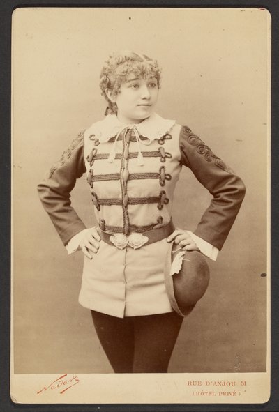Marguerite Ugalde autorstwa Paul Nadar