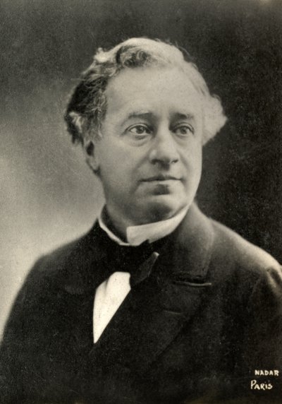 Portret Edmonda Gota (zdjęcie) autorstwa Paul Nadar