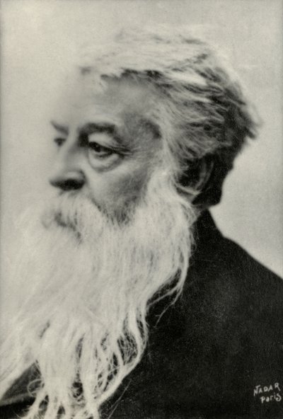 Portret Ernesta Messonniera (zdjęcie) autorstwa Paul Nadar