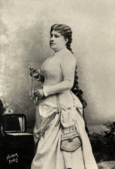 Portret Marie felix , Miolan , Carvalho (zdjęcie) autorstwa Paul Nadar