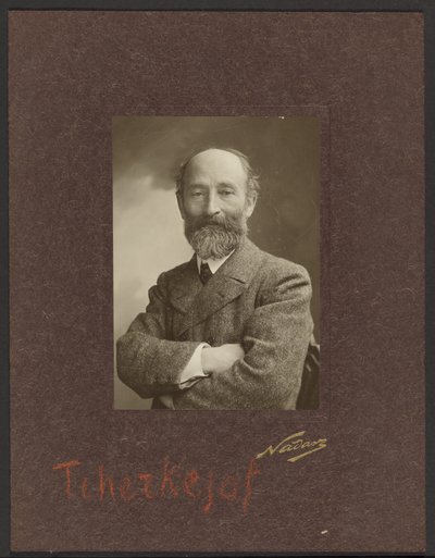 [Portret mężczyzny] autorstwa Paul Nadar
