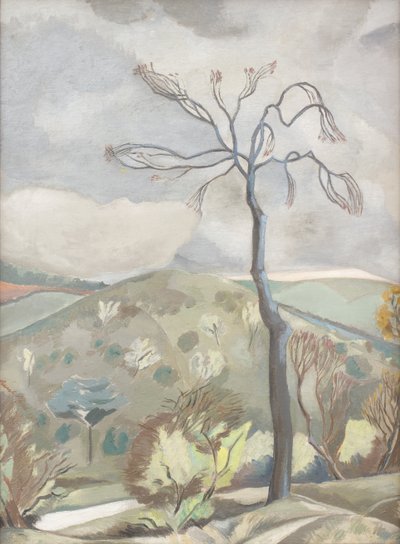 Jesienny krajobraz autorstwa Paul Nash