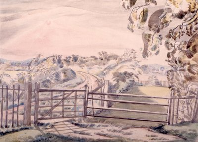 Rysunek w Oxenbridge autorstwa Paul Nash