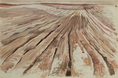Ziemia, Niebo autorstwa Paul Nash