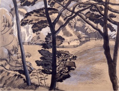 Krawędź Lasu autorstwa Paul Nash