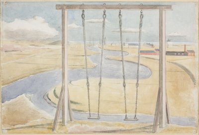 Rzeka autorstwa Paul Nash