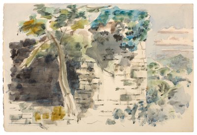 Ruiny w Forest of Dean autorstwa Paul Nash