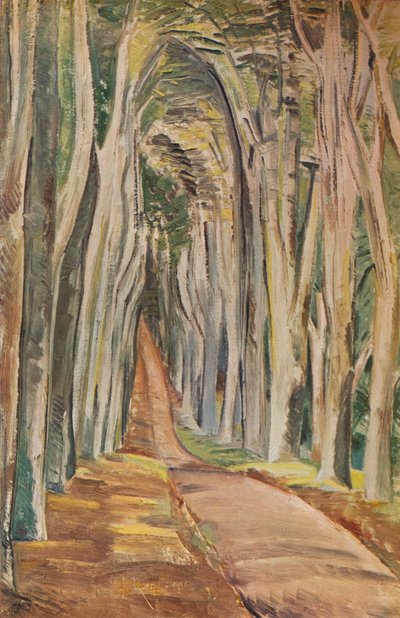 Las Savernake, 1935 autorstwa Paul Nash