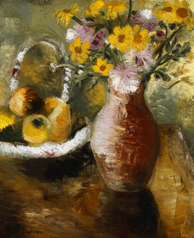 Letnie kwiaty w wazonie autorstwa Paul Nash