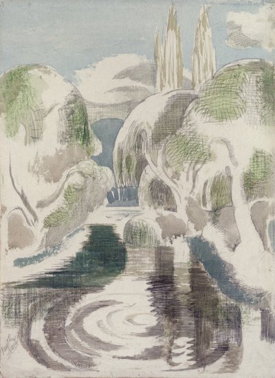 Basen autorstwa Paul Nash