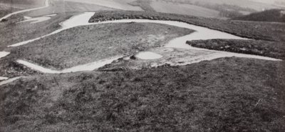 The White Horse, Uffington, Berkshire autorstwa Paul Nash