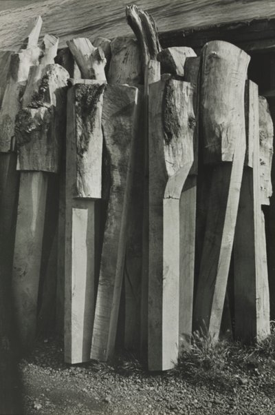 Totemy, Stara Stocznia, Żyto autorstwa Paul Nash