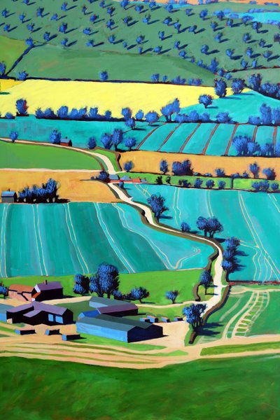 Country Lane Lato III autorstwa Paul Powis